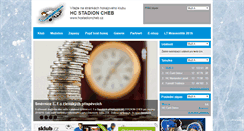 Desktop Screenshot of hcstadioncheb.cz